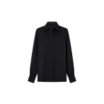 Camilla and Marc Ground Satin Long Sleeve Shirt - Tops - Luxury Ready-to-Wear at Luxury Shoes 