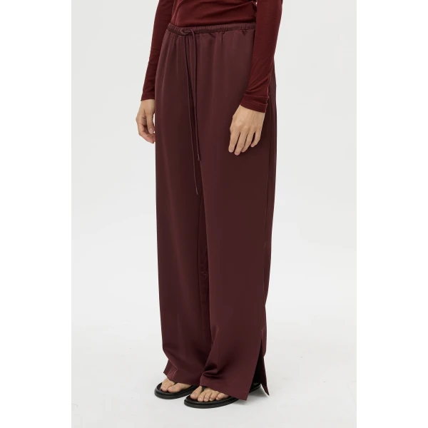 Camilla and Marc Ground Satin Pant - Pants - Luxury Ready-to-Wear at Luxury Shoes 