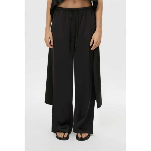 Camilla and Marc Ground Satin Pant - Pants - Luxury Ready-to-Wear at Luxury Shoes 