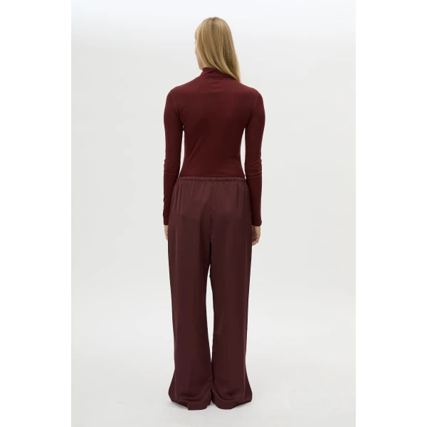 Camilla and Marc Ground Satin Pant - Pants - Luxury Ready-to-Wear at Luxury Shoes 
