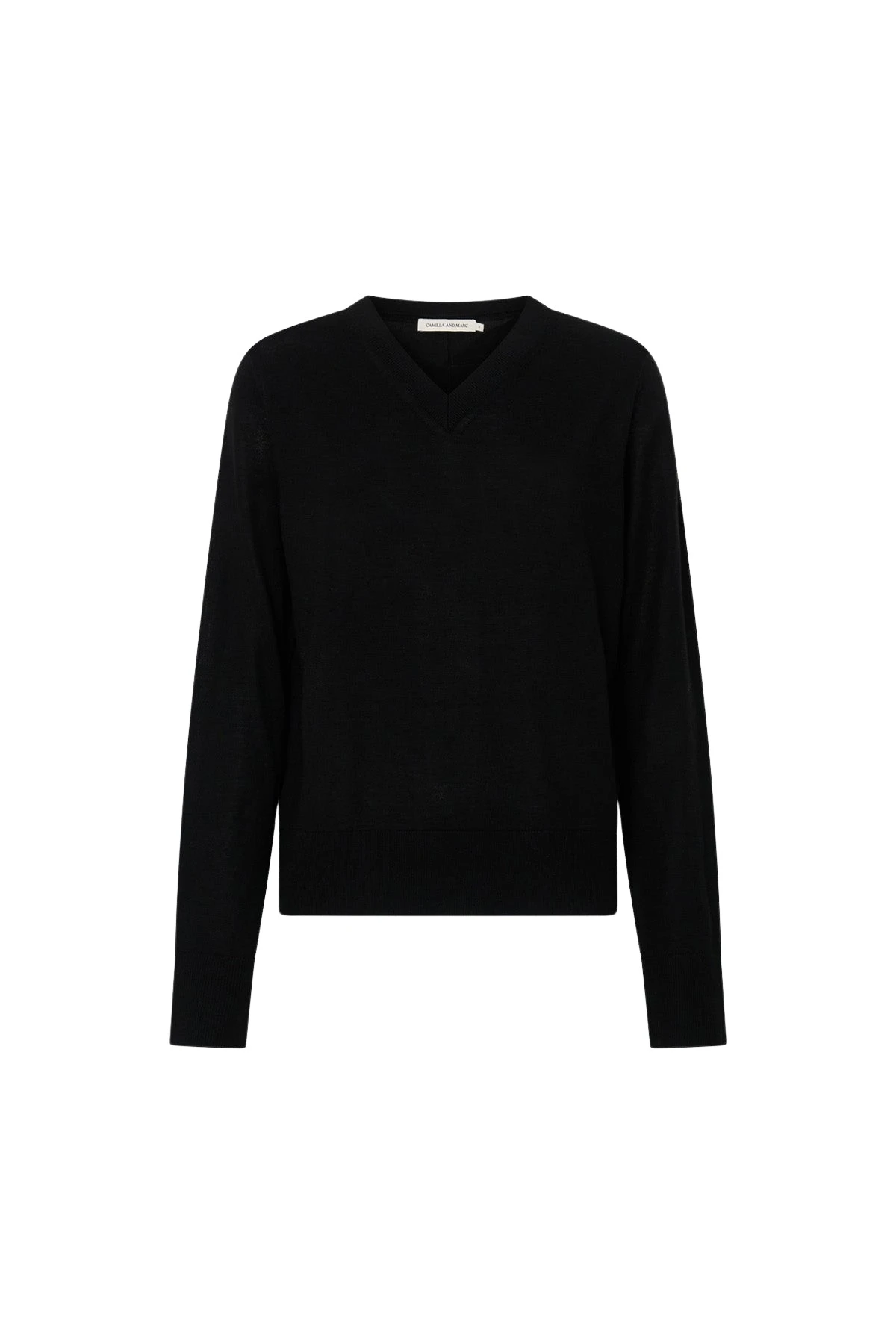 Camilla-and-Marc-Leona-Knit-V-Neck-Sweater-coveti-661646_nobg Camilla and Marc Leona Knit V Neck Sweater - Knitwear - Luxury Ready-to-Wear at Luxury Shoes