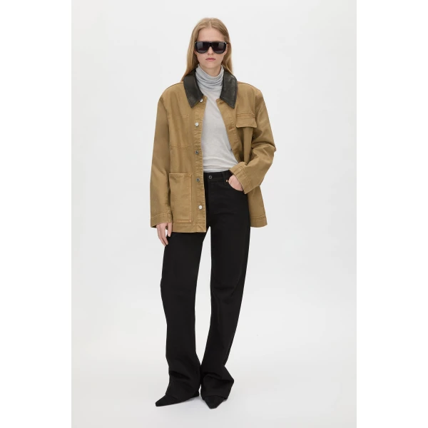 Camilla and Marc Luca Denim Utility Jacket - Jackets - Luxury Ready-to-Wear at Luxury Shoes 