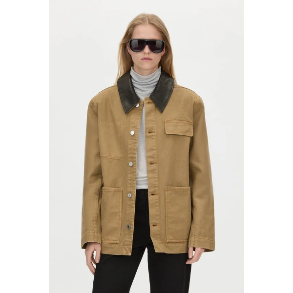 Camilla and Marc Luca Denim Utility Jacket - Jackets - Luxury Ready-to-Wear at Luxury Shoes 