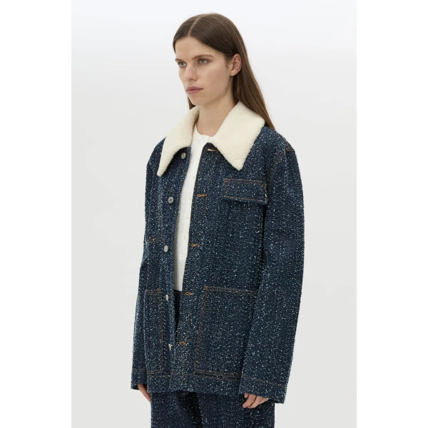 Camilla and Marc Luca Denim Utility Jacket - Jackets - Luxury Ready-to-Wear at Luxury Shoes 