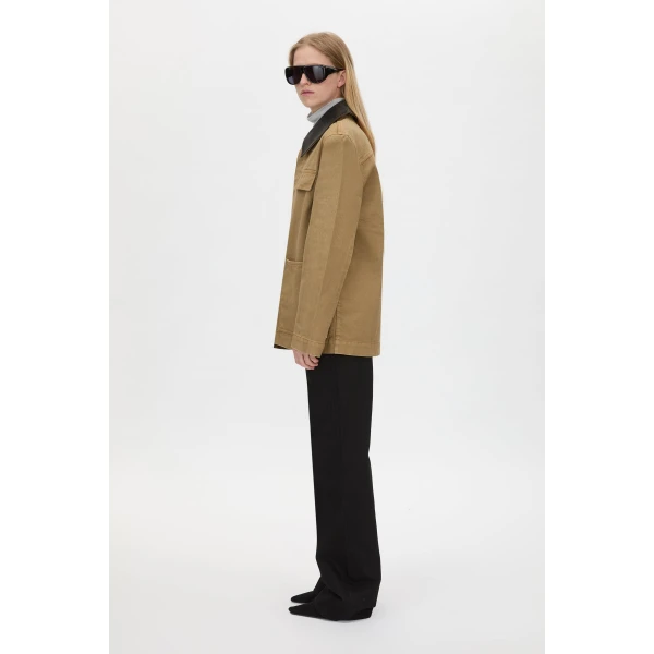 Camilla and Marc Luca Denim Utility Jacket - Jackets - Luxury Ready-to-Wear at Luxury Shoes 