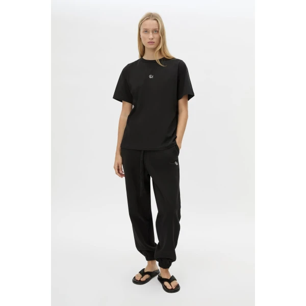 Camilla and Marc Lyra Logo Tee - Tops - Luxury Ready-to-Wear at Luxury Shoes 