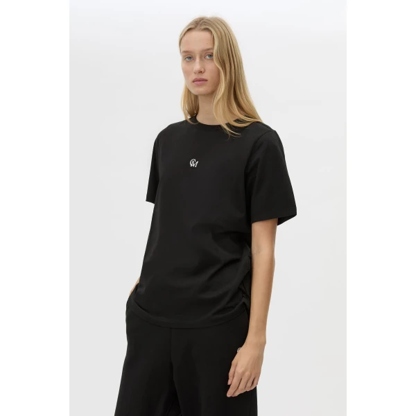Camilla and Marc Lyra Logo Tee - Tops - Luxury Ready-to-Wear at Luxury Shoes 