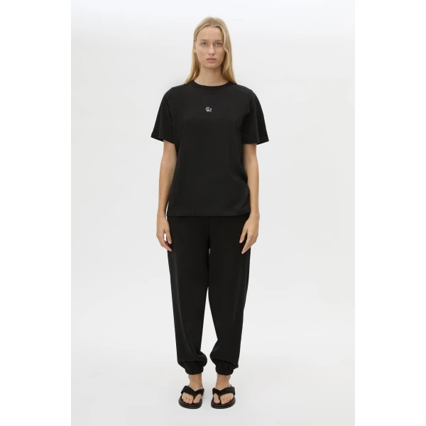 Camilla and Marc Lyra Logo Tee - Tops - Luxury Ready-to-Wear at Luxury Shoes 