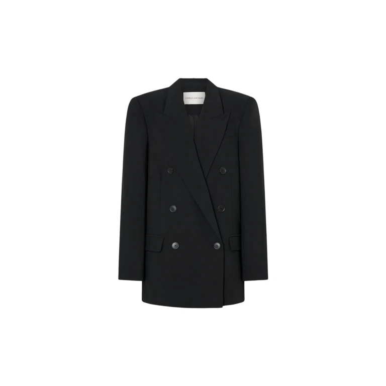 Camilla and Marc Mackinley Double Breasted Blazer - Jackets - Luxury Ready-to-Wear at Luxury Shoes 
