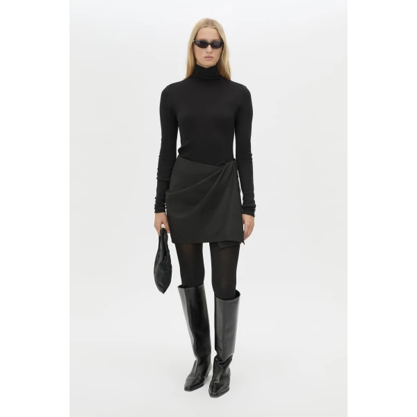 Camilla and Marc Mackinley Mini Wrap Skirt - Skirts - Luxury Ready-to-Wear at Luxury Shoes 