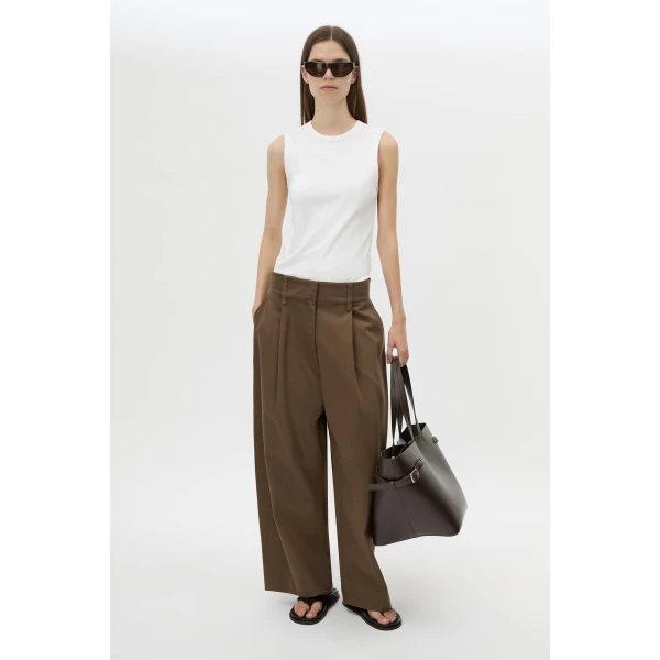 Camilla and Marc Magnolia Drill Pant - Pants - Luxury Ready-to-Wear at Luxury Shoes 