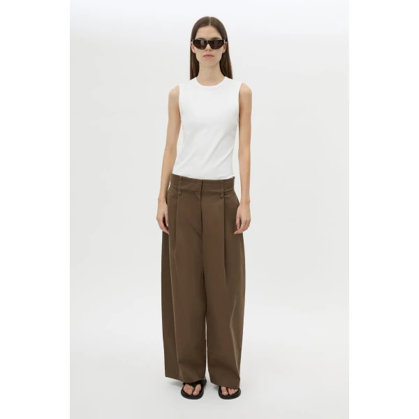 Camilla and Marc Magnolia Drill Pant - Pants - Luxury Ready-to-Wear at Luxury Shoes 