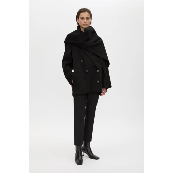 Camilla and Marc Memoria Coat With Scarf - Coats - Luxury Ready-to-Wear at Luxury Shoes 