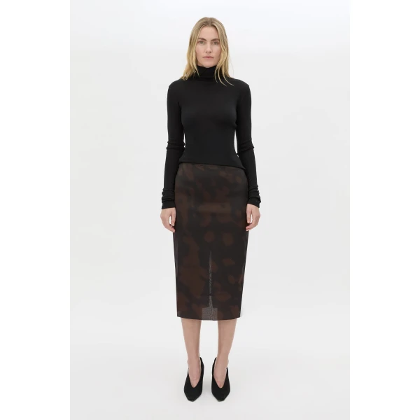 Camilla and Marc Nieve Printed Midi Skirt - Skirts - Luxury Ready-to-Wear at Luxury Shoes 