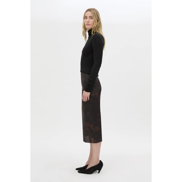 Camilla and Marc Nieve Printed Midi Skirt - Skirts - Luxury Ready-to-Wear at Luxury Shoes 