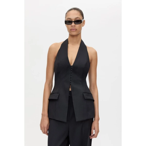 Camilla and Marc Orban Tailored Halter Top - Tops - Luxury Ready-to-Wear at Luxury Shoes 