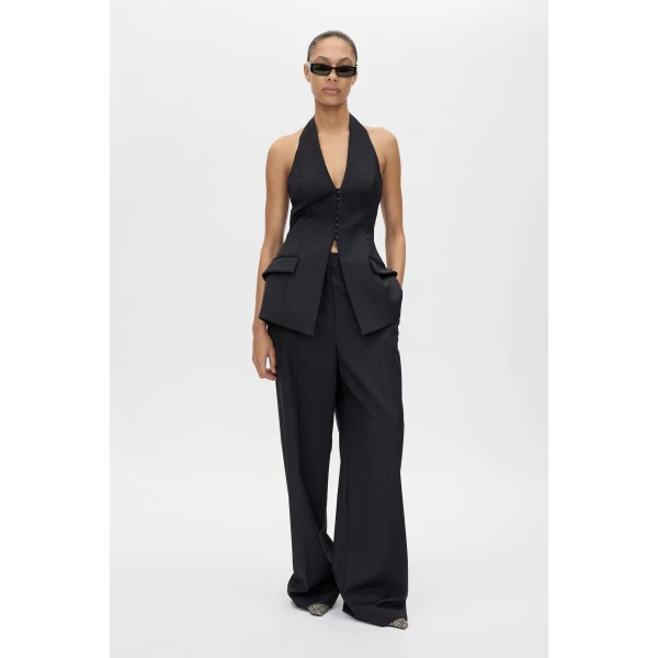 Camilla and Marc Orban Tailored Halter Top - Tops - Luxury Ready-to-Wear at Luxury Shoes 
