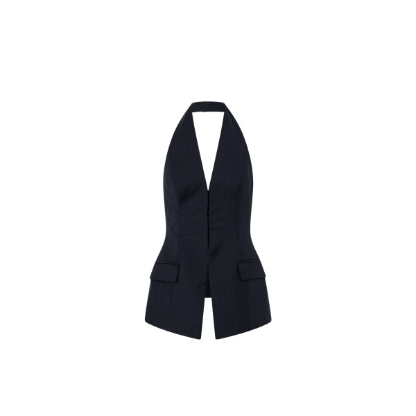 Camilla and Marc Orban Tailored Halter Top - Tops - Luxury Ready-to-Wear at Luxury Shoes 