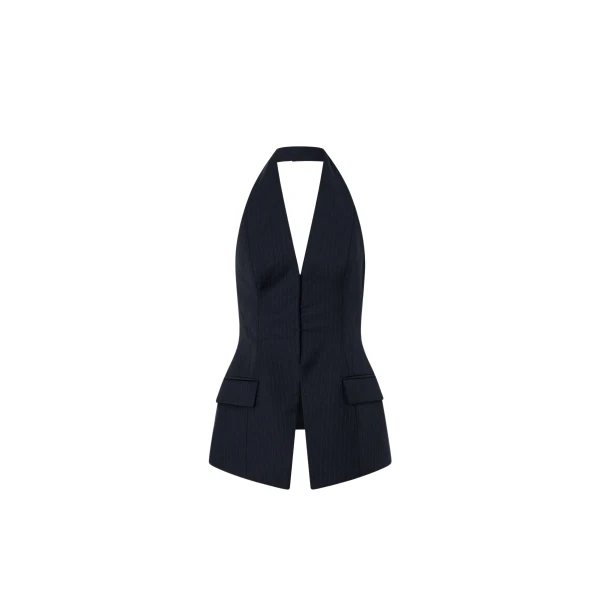 Camilla and Marc Orban Tailored Halter Top - Tops - Luxury Ready-to-Wear at Luxury Shoes 