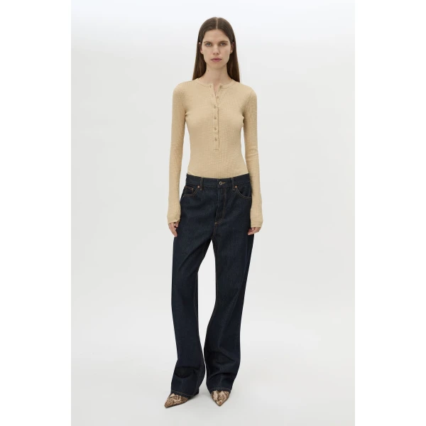 Camilla and Marc Orion Slub Jersey Bodysuit - Bikini - Luxury Ready-to-Wear at Luxury Shoes 
