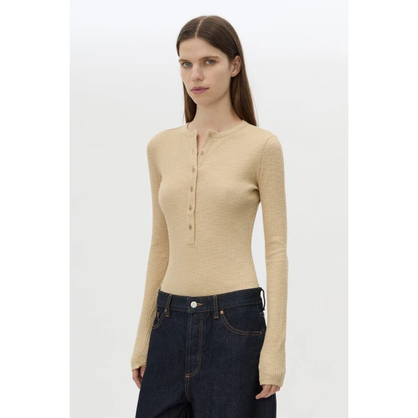 Camilla and Marc Orion Slub Jersey Bodysuit - Bikini - Luxury Ready-to-Wear at Luxury Shoes 