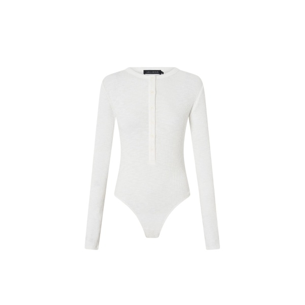 Camilla and Marc Orion Slub Jersey Bodysuit - Bikini - Luxury Ready-to-Wear at Luxury Shoes 