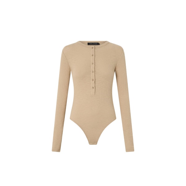 Camilla and Marc Orion Slub Jersey Bodysuit - Bikini - Luxury Ready-to-Wear at Luxury Shoes 