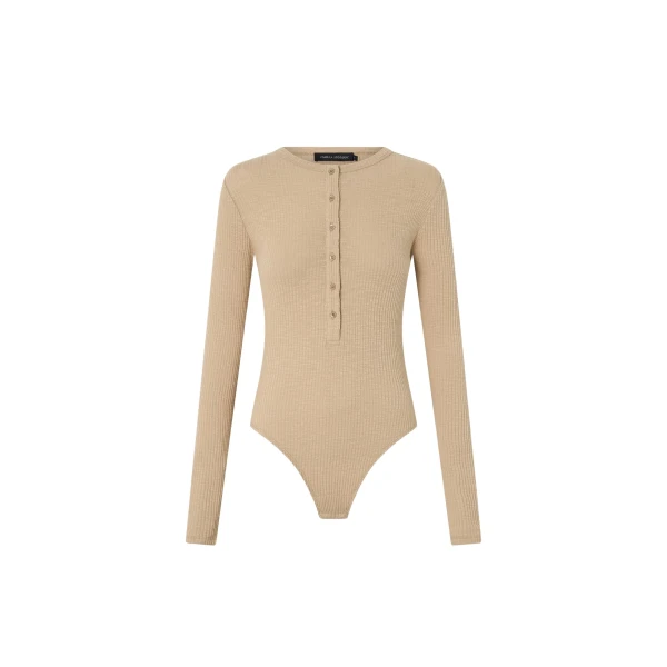 Camilla and Marc Orion Slub Jersey Bodysuit - Bikini - Luxury Ready-to-Wear at Luxury Shoes 