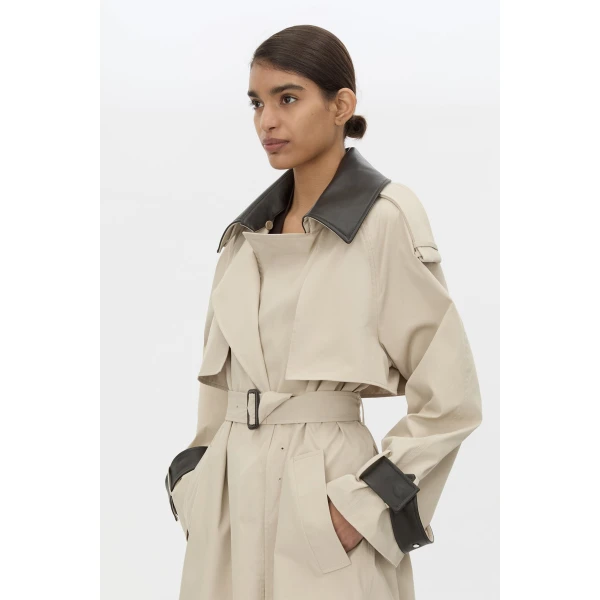 Camilla and Marc Passage Wide Sleeve Volumous Trench - Coats - Luxury Ready-to-Wear at Luxury Shoes 