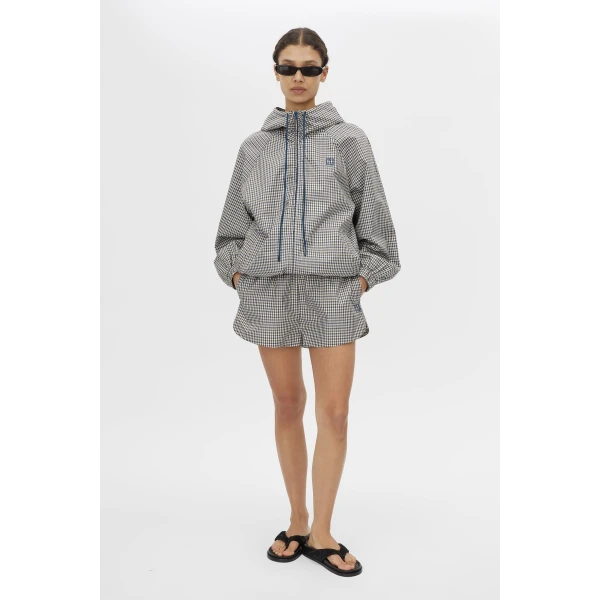 Camilla and Marc Pierce Check Anorak - Jackets - Luxury Ready-to-Wear at Luxury Shoes 