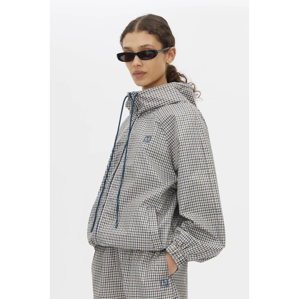 Camilla and Marc Pierce Check Anorak - Jackets - Luxury Ready-to-Wear at Luxury Shoes 