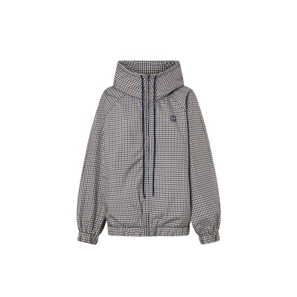 Camilla and Marc Pierce Check Anorak - Jackets - Luxury Ready-to-Wear at Luxury Shoes 