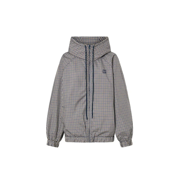 Camilla and Marc Pierce Check Anorak - Jackets - Luxury Ready-to-Wear at Luxury Shoes 