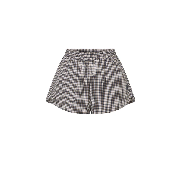 Camilla and Marc Pierce Check Short - Shorts - Luxury Ready-to-Wear at Luxury Shoes 