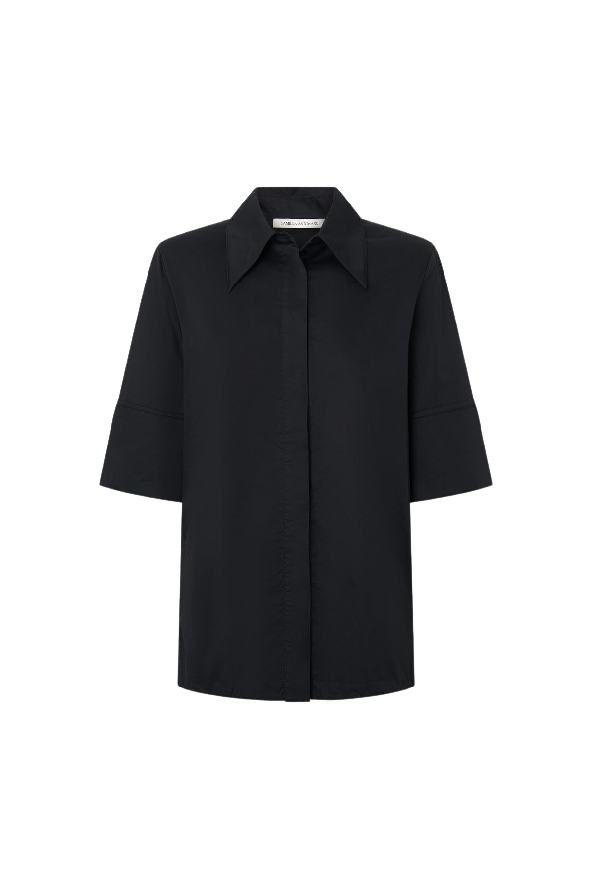 Camilla and Marc Pique Short Sleeve Shirt