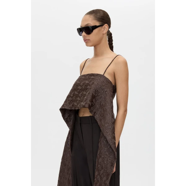 Camilla and Marc Rennick Draped Back Cami Top - Tops - Luxury Ready-to-Wear at Luxury Shoes 