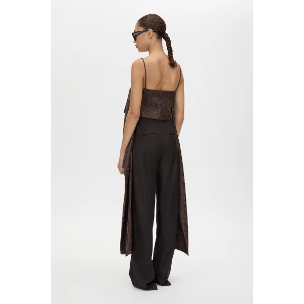 Camilla and Marc Rennick Draped Back Cami Top - Tops - Luxury Ready-to-Wear at Luxury Shoes 