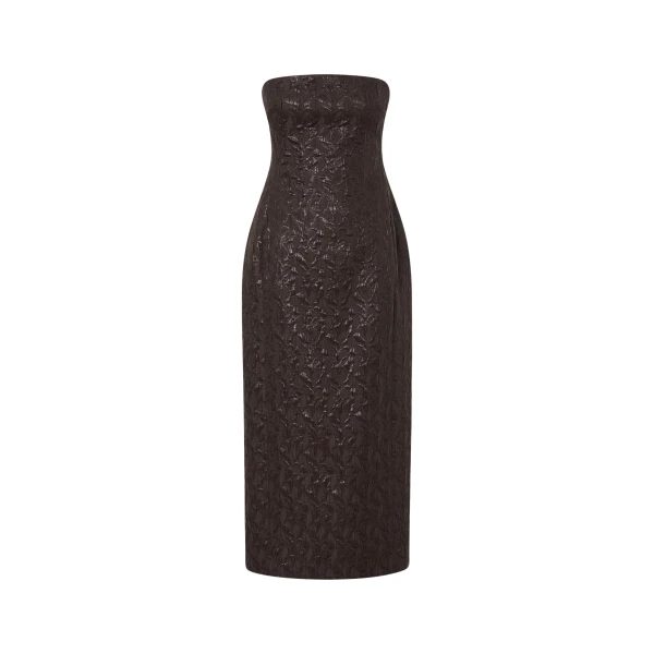Camilla and Marc Rennick Strapless Midi Dress - Dresses - Luxury Ready-to-Wear at Luxury Shoes 
