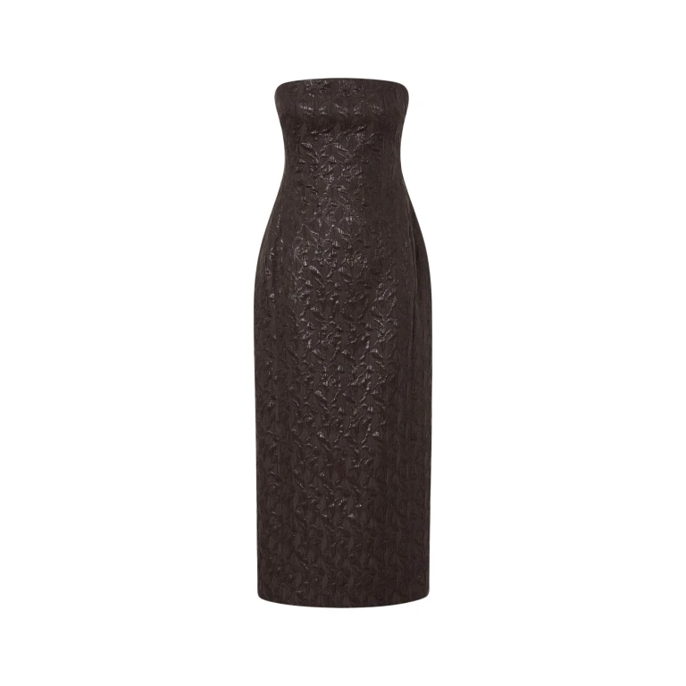 Camilla and Marc Rennick Strapless Midi Dress - Dresses - Luxury Ready-to-Wear at Luxury Shoes 