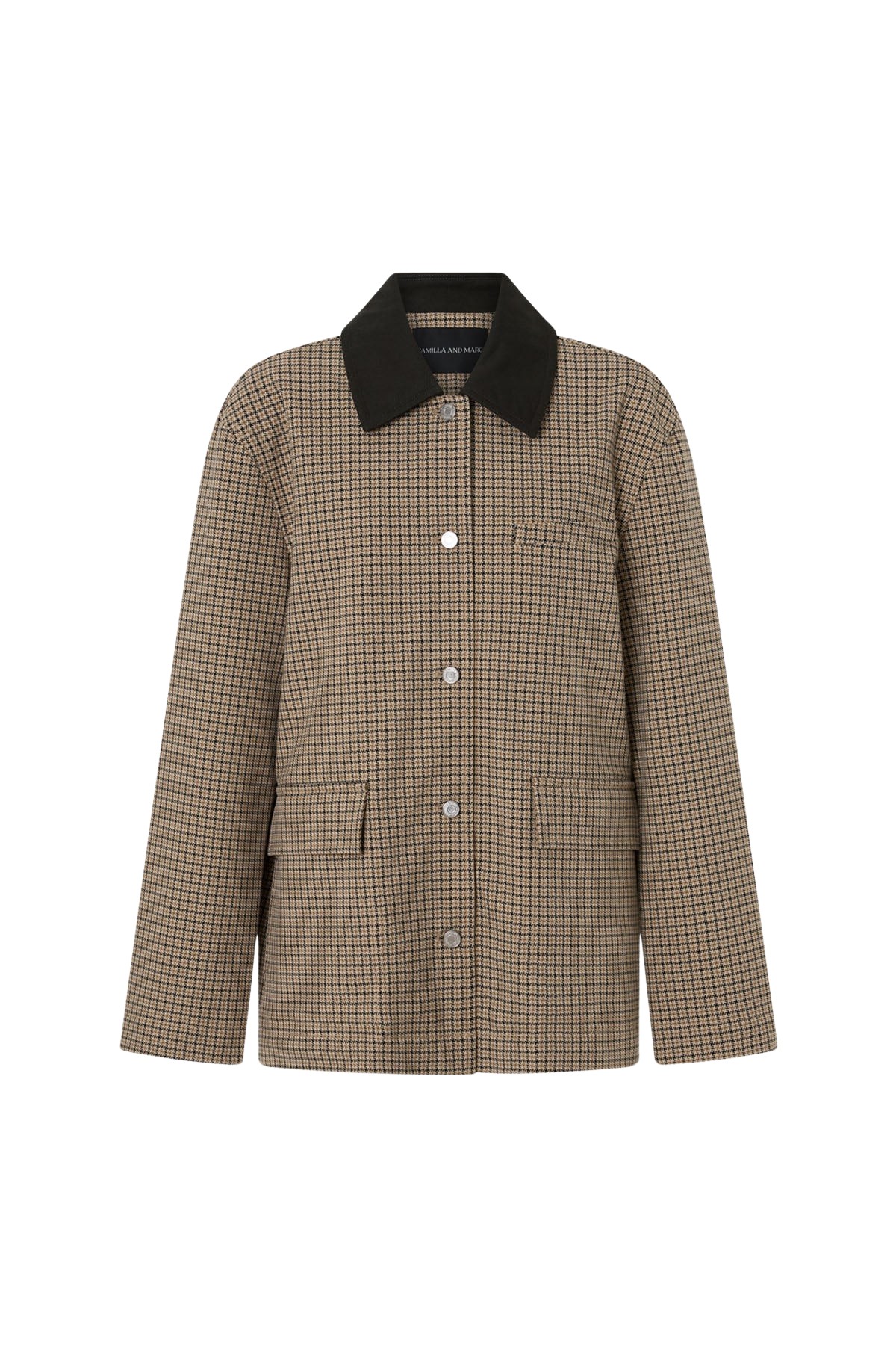 Camilla and Marc Sage Check Jacket