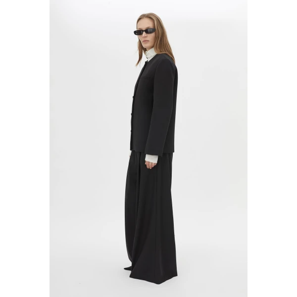Camilla and Marc San Fitted Collarless Jacket - Jackets - Luxury Ready-to-Wear at Luxury Shoes 