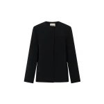 Camilla and Marc San Fitted Collarless Jacket - Jackets - Luxury Ready-to-Wear at Luxury Shoes 