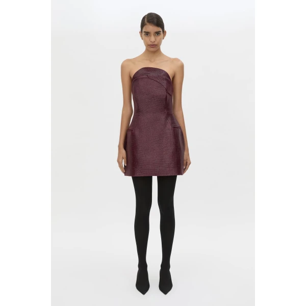 Camilla and Marc Sana Strapless Mini Dress - Dresses - Luxury Ready-to-Wear at Luxury Shoes 