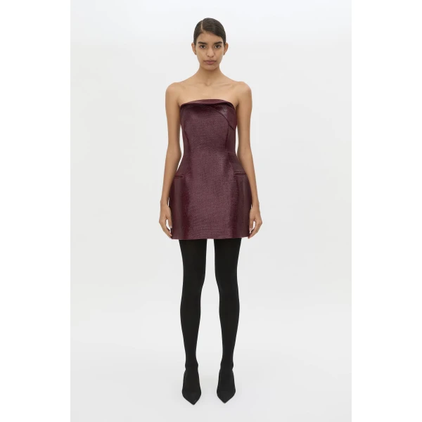 Camilla and Marc Sana Strapless Mini Dress - Dresses - Luxury Ready-to-Wear at Luxury Shoes 