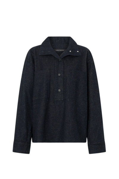 Camilla and Marc Scope Denim Pullover - Knitwear - Luxury Ready-to-Wear at Luxury Shoes 