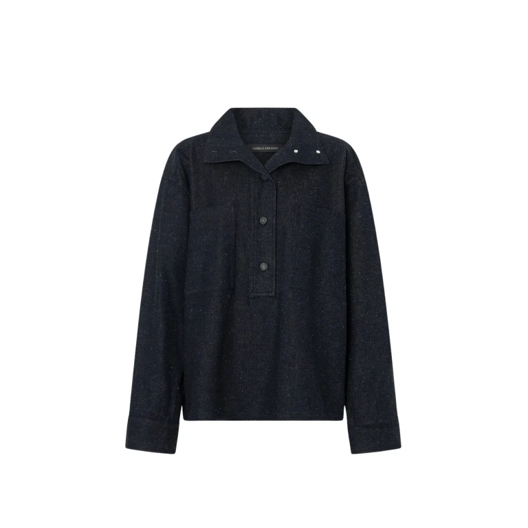 Camilla and Marc Scope Denim Pullover - Knitwear - Luxury Ready-to-Wear at Luxury Shoes 