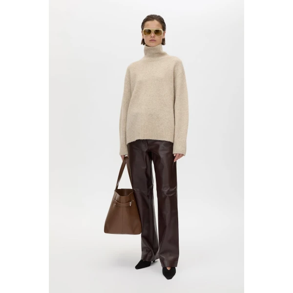 Camilla and Marc Selita Leather Pant - Pants - Luxury Ready-to-Wear at Luxury Shoes 