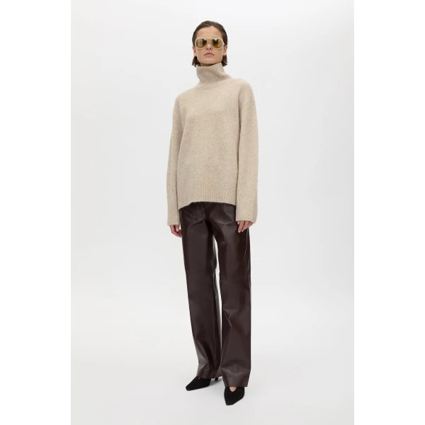 Camilla and Marc Selita Leather Pant - Pants - Luxury Ready-to-Wear at Luxury Shoes 