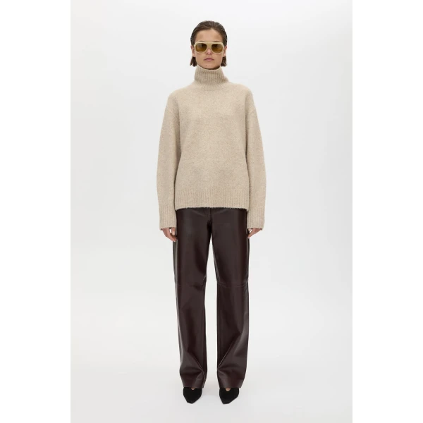 Camilla and Marc Selita Leather Pant - Pants - Luxury Ready-to-Wear at Luxury Shoes 