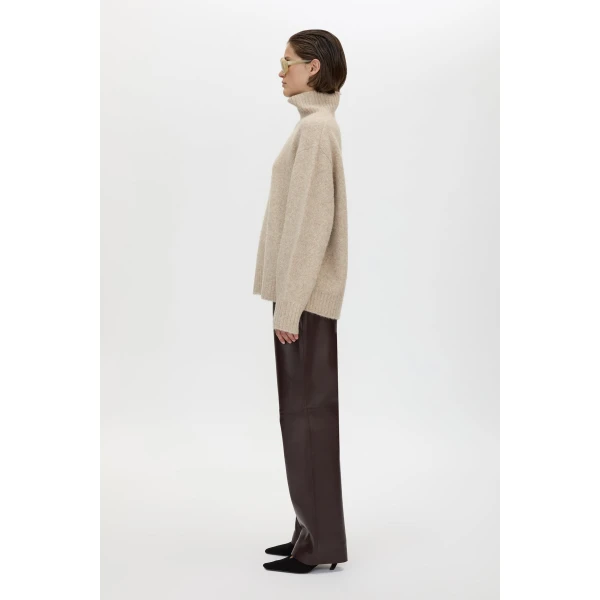 Camilla and Marc Selita Leather Pant - Pants - Luxury Ready-to-Wear at Luxury Shoes 